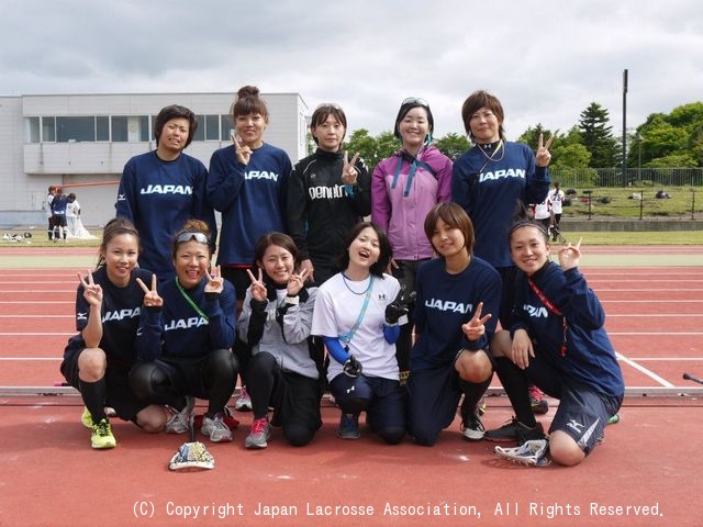日本代表選手たち