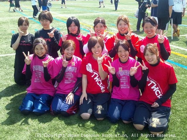 東京女子体育大学の1年生たち